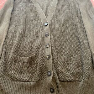 Olive Green Women's Sweater